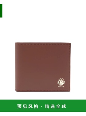 香港直邮BALLY 男士钱包 MLW05XVT199U8E3O AW2024 红色 翻折钱包