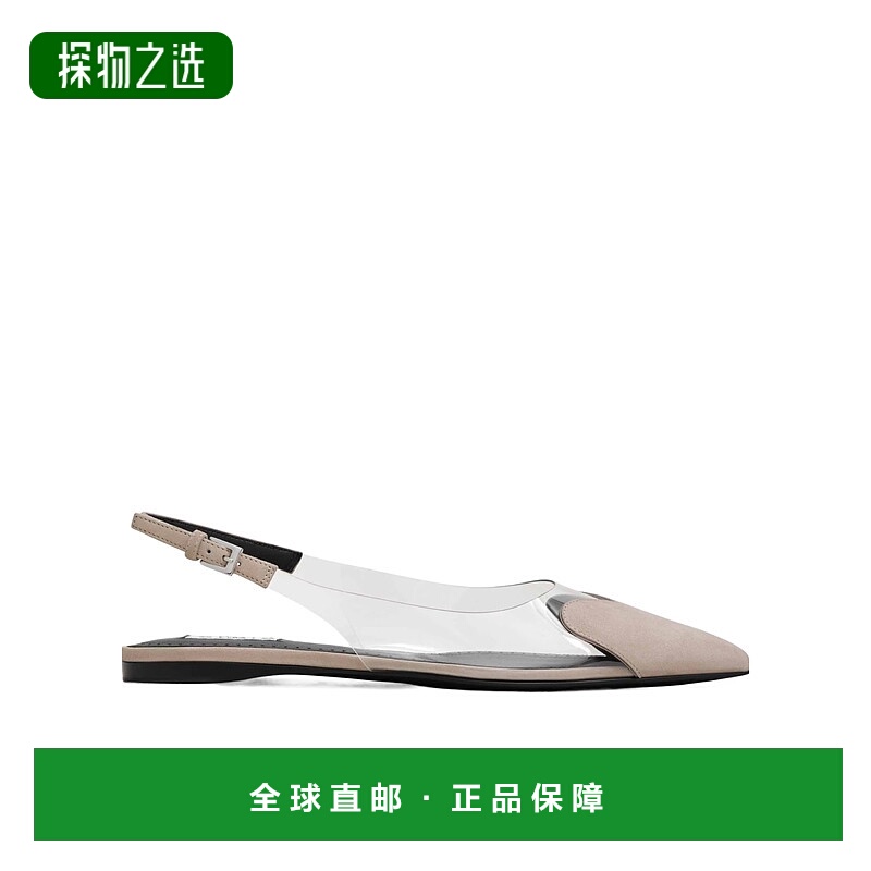 香港直邮Alaia LE CŒUR 平底露跟鞋 AA3E047CK318女鞋单鞋