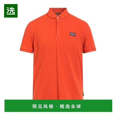 1h可退 香港直邮Napapijri 男士 Polo衫 red红色 舒适时尚