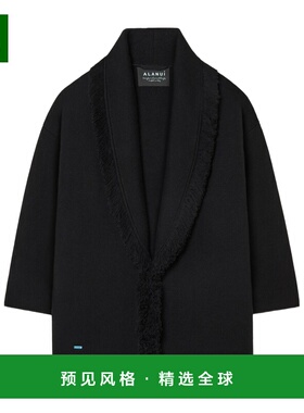香港直邮ALANUI 女士外套 LWHB064R26KNI0081000 AW2025 黑色开衫