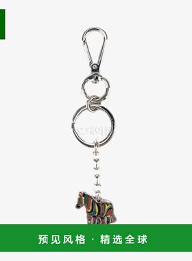 韩国直邮Paul Smith钥匙扣男女款白色时尚潮流简约休闲百搭质感