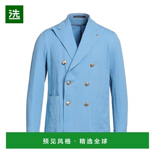 1h可退 香港直邮Tagliatore 男士 西装外套 blue蓝色 舒适时尚