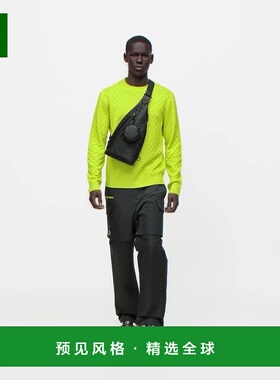 欧洲直邮LV/路易威登 sling Duo男士黑色小牛皮斜挎包双肩包胸包