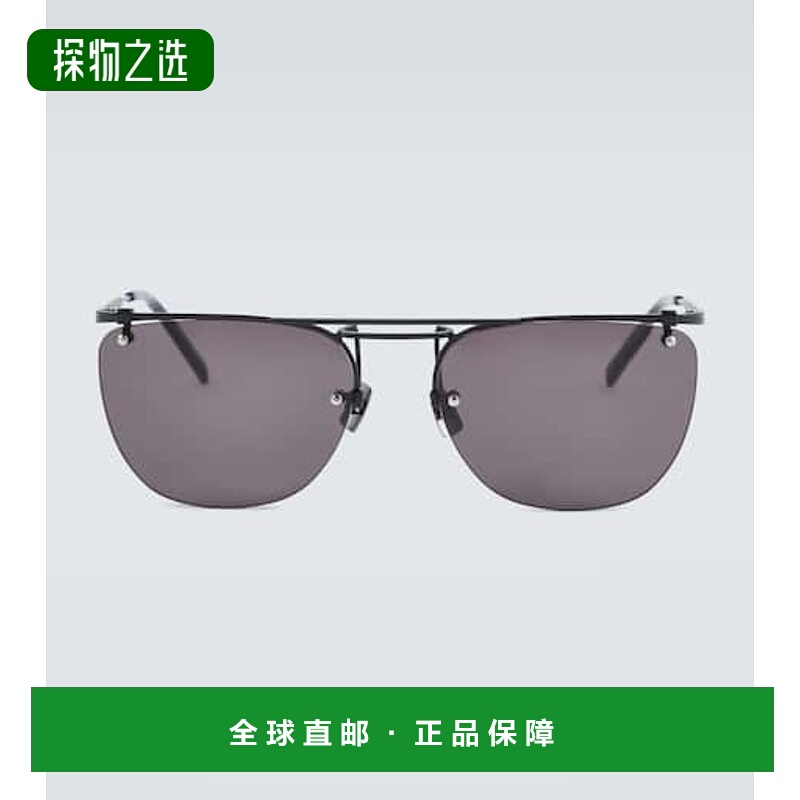 1h可退 香港直邮Saint Laurent 圣罗兰 男士 SL 600 飞行员太阳眼