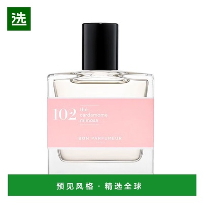 欧洲直邮Bon parfumeur柏氛102淡雅花香绿茶EDP 浓香水100ml正品