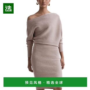 【美国直邮】REISS女士连衣裙长袖紧身修身时尚优雅自然舒适百搭