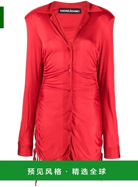 1h可退 香港直邮ANDREĀDAMO 女士 CHEMISIER 连衣裙 ADFW22DR0129