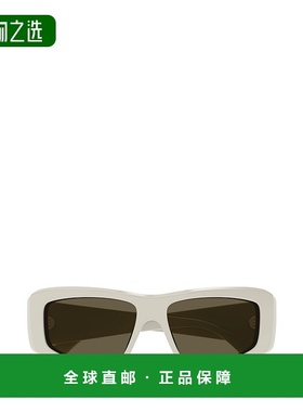 1h可退 香港直邮Chloe 蔻依 女士 矩形太阳镜 CH0299S white白色