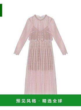 1h可退 香港直邮SELF-PORTRAIT 女士连衣裙 RS26172MP0PINK SS202