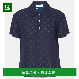 1h可退 香港直邮Acne Studios 艾克妮 女士 印花衫 blue蓝色 舒适
