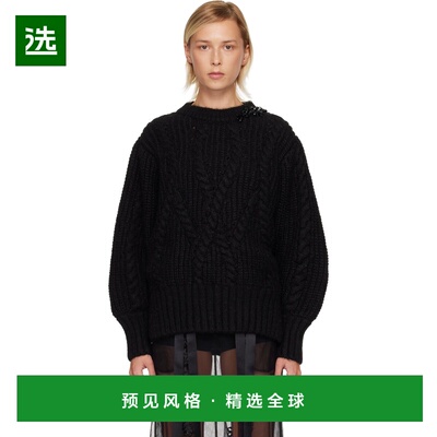 1h可退 香港直邮Simone Rocha 蒙娜·罗莎 女士 黑色 Embellished