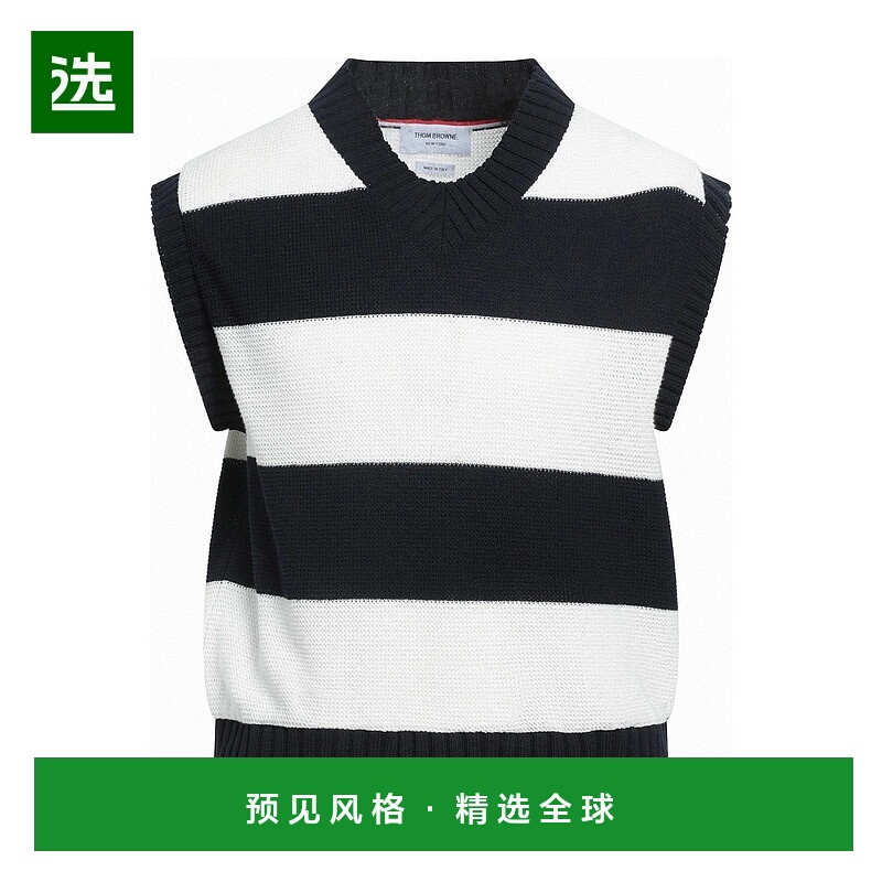 1h可退 香港直邮Thom Browne 汤姆·布朗 男士 无袖毛衣