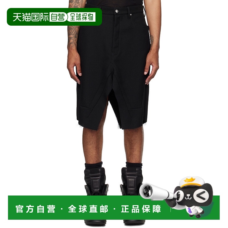 1h可退 香港直邮Rick Owens Lilies 瑞克·欧文斯 男士 黑色 Conc