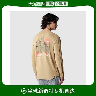 NORTH 长袖 男士 Kikash 北面 T恤T 欧洲直邮THE shirt FACE