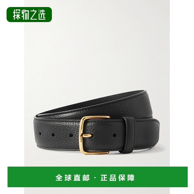 香港直邮The Row 女士 加大号经典款织纹皮革腰带 W1846L624