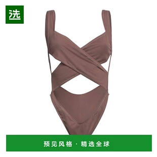 1h可退 香港直邮reina olga 女士 One-piece 泳衣 brown棕色 舒适