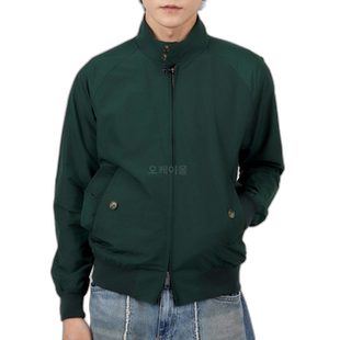 韩国直邮Baracuta男款夹克外套绿色立领休闲BRCPS0001BCNY1 6368