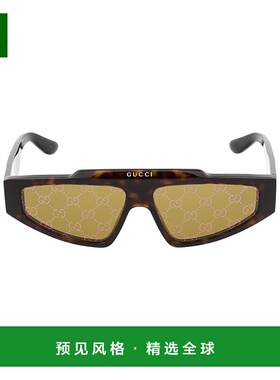 1h可退 香港直邮Gucci 古驰 男士 几何框太阳镜 GG1591S colorful