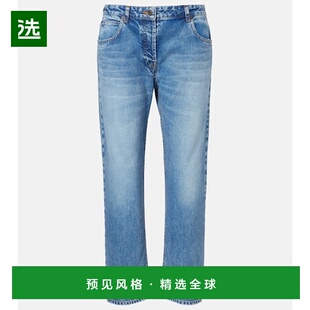 香港直邮The Row 女士 Riaco 中腰修身牛仔裤 blue蓝色 舒适时尚