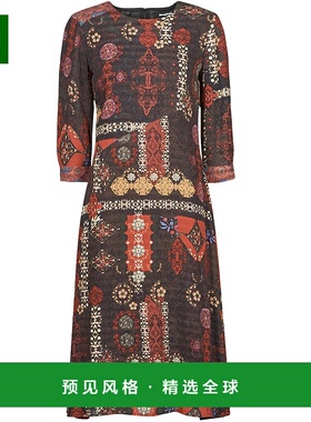 欧洲直邮Desigual 多思奇格 ALBURQUERQUE 女士服装长连衣裙 21SW