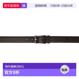 1h可退 香港直邮andersons 男士 棕色 Narrow Stitch Trimmed For