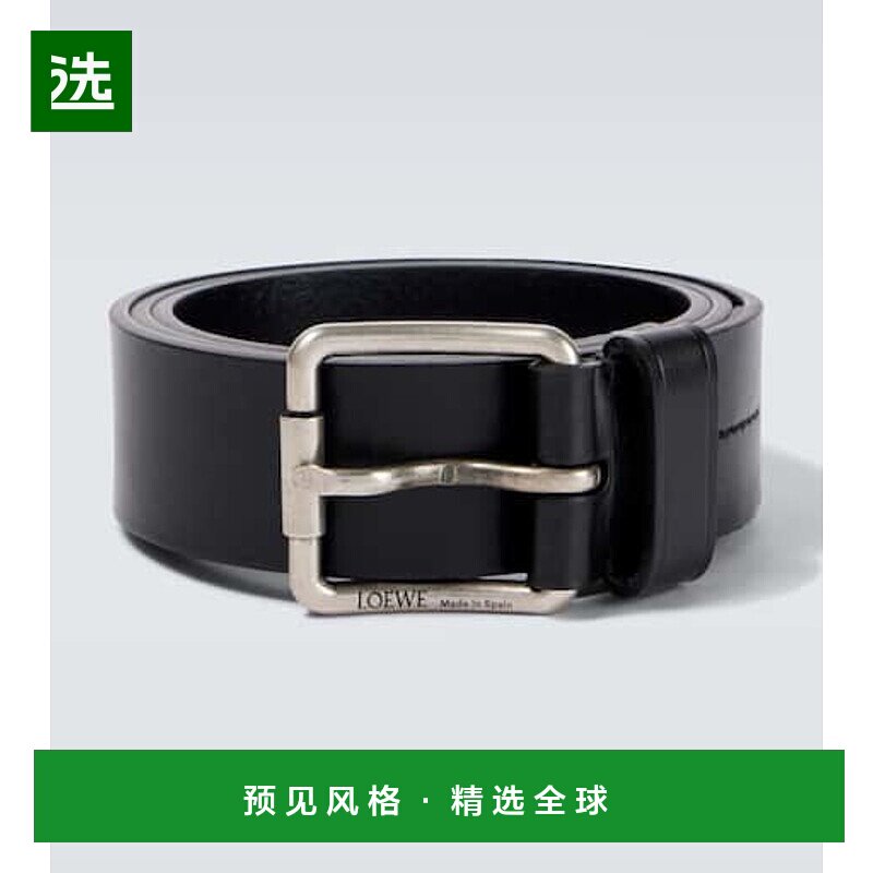 1h可退 香港直邮LOEWE 罗意威 男士 皮带腰带 black黑色 舒适时尚