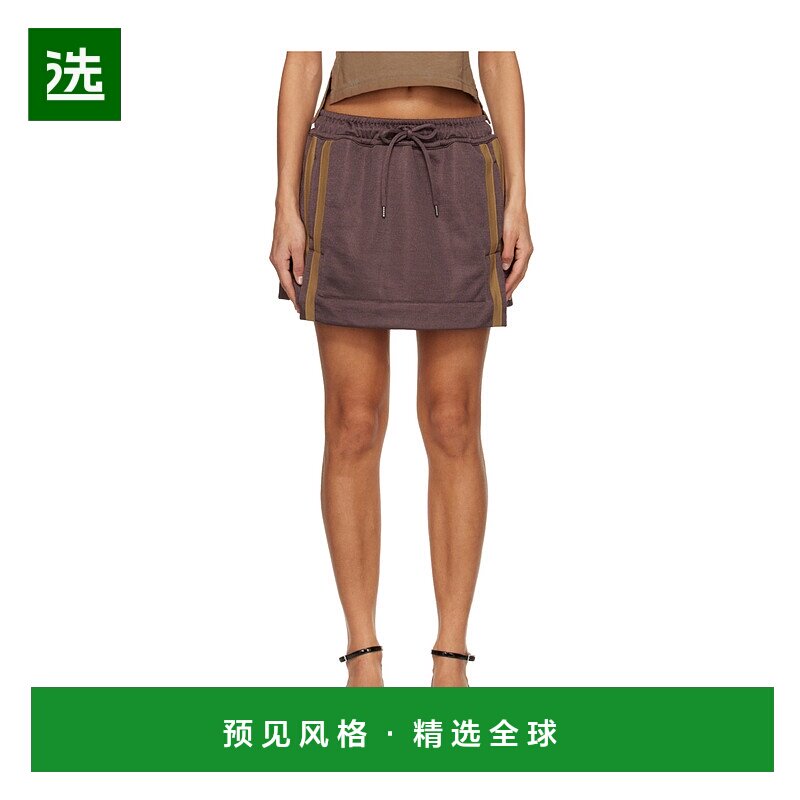 香港直邮Vivienne Westwood 抽绳松紧腰短裤 1J01000IJ00A2