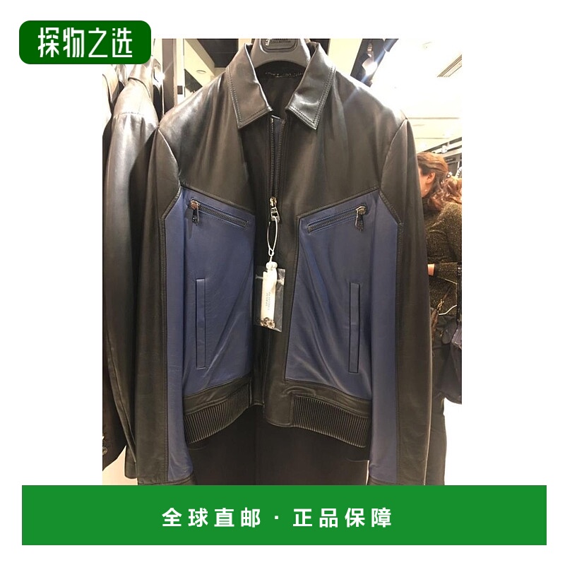 香港直邮Versace 拼接休闲夹克 V400151VP00034V2000长袖