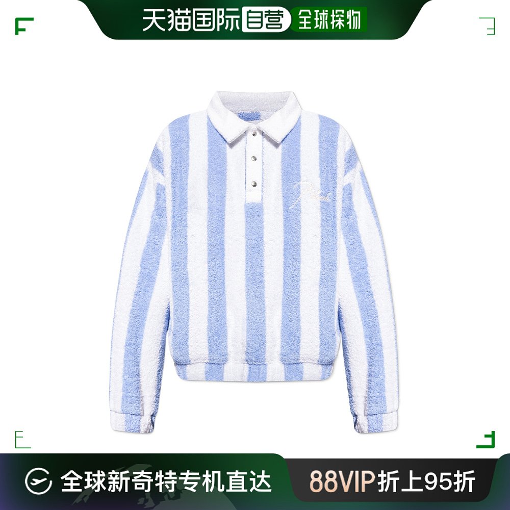 香港直邮Rhude 条纹运动衫 RHSS24ST01320280 男装 卫衣 原图主图