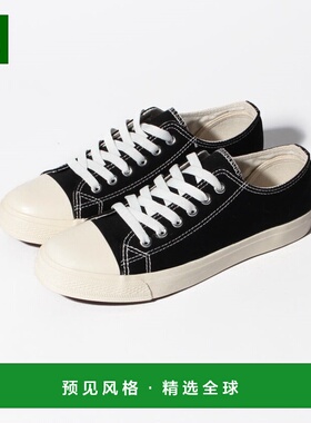 【日本直邮】Todos帆布运动鞋运动鞋（黑色）爆款秋冬女时尚休闲