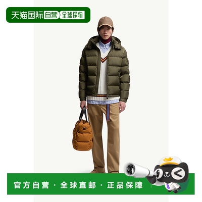 欧洲直邮MONCLER (2025) Moncler Maya 连帽短款羽绒服夹克袖子