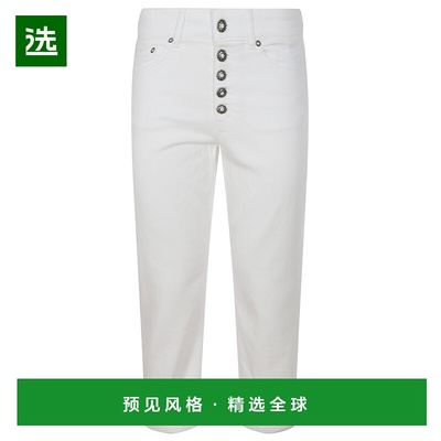 香港直邮DONDUP 女士牛仔裤 DP268BBS0030DPTD000 CO 白色 腰带环