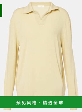 1h可退 香港直邮The Row 女士 Jovani 真丝Polo毛衣 000954新款