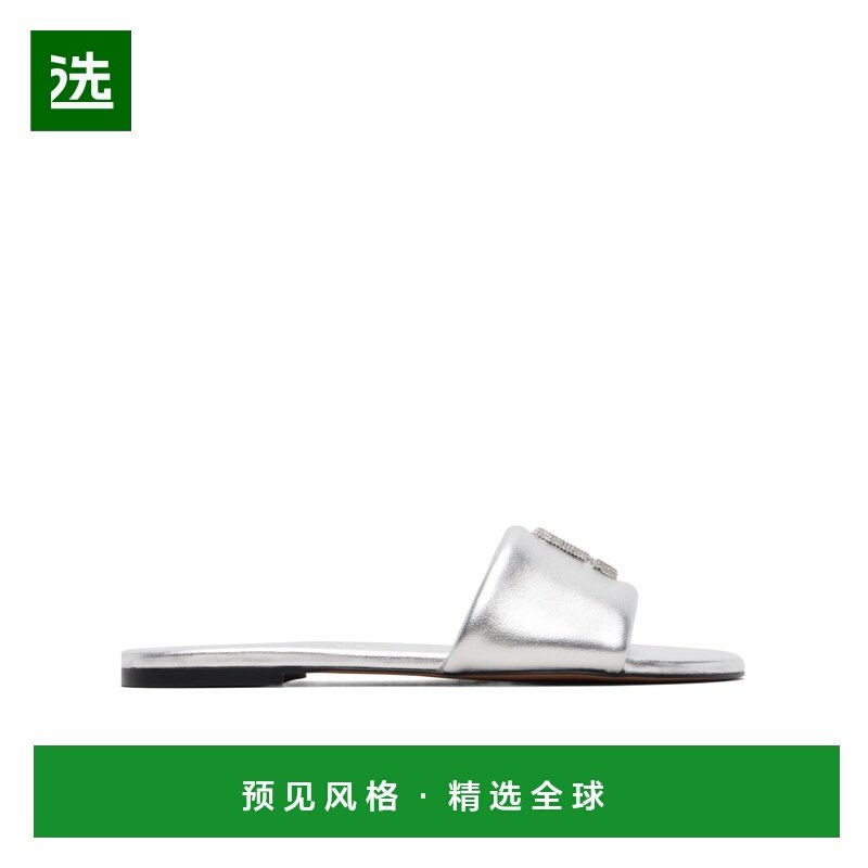香港直邮MARC JACOBS 女士凉鞋 2F5FSA001F50SILVER SS2026,女鞋,时装凉鞋,淘宝优惠券,粉丝福利购,淘宝优惠卷