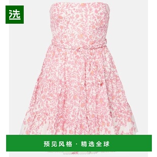 1h可退 香港直邮Poupette St Barth 女士 Christine 花朵棉混纺迷