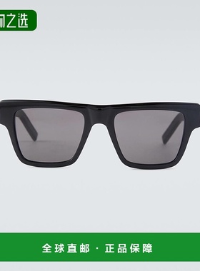1h可退 香港直邮Saint Laurent 圣罗兰 男士 方形框醋纤太阳眼镜