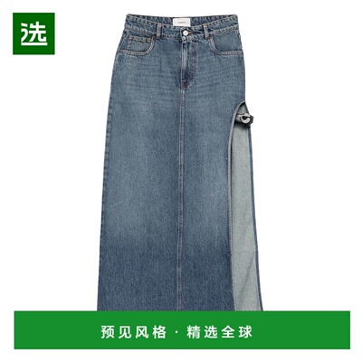 1h可退 香港直邮Coperni 女士 半身裙 COPJ101F2014BLU blue蓝色