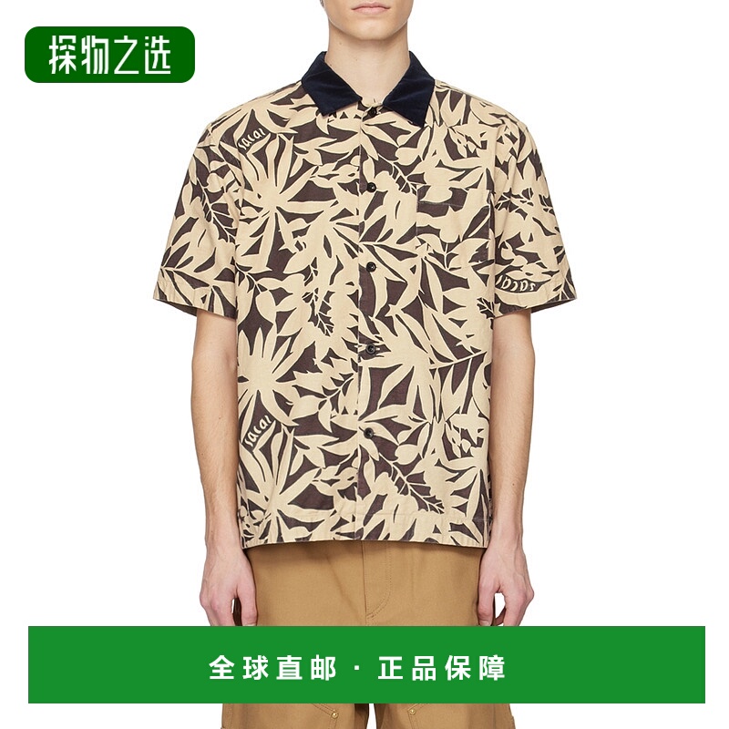 香港直邮Sacai Leaf 印花衬衫 2403299M
