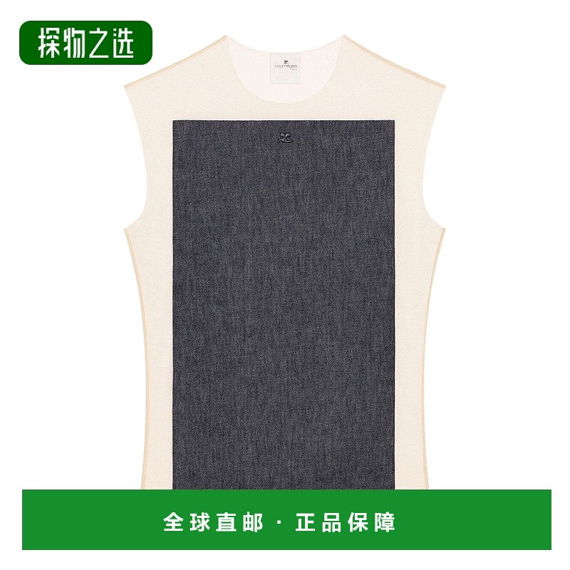 香港直邮Courreges ILLUSION牛仔上衣 125JDE092DE0035