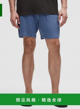1h可退 欧洲直邮LULULEMON露露乐檬 BeCalm 休闲剪裁短裤 18厘米