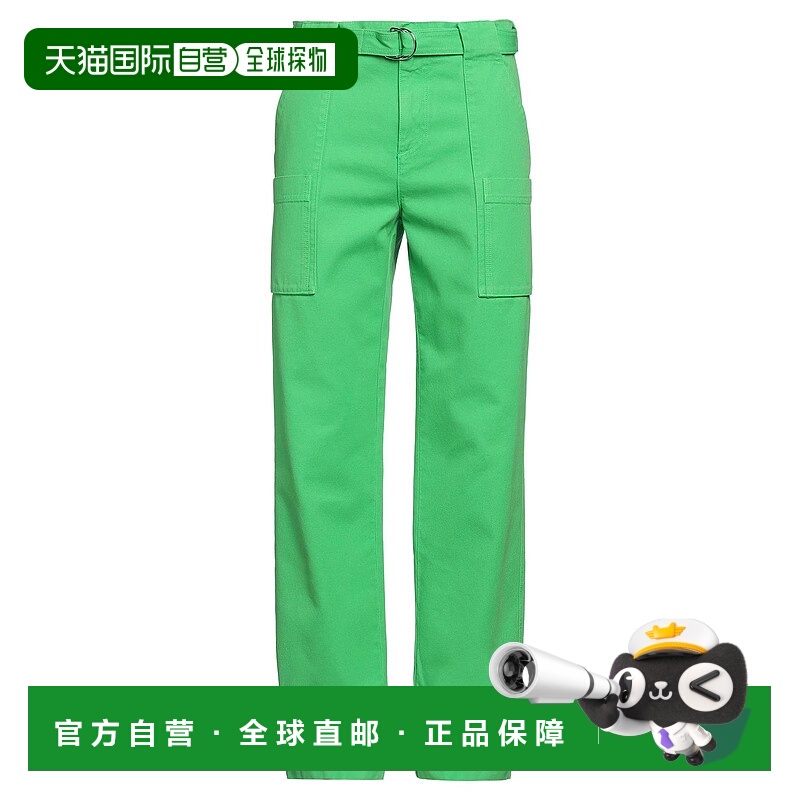 1h可退 香港直邮J.W. Anderson 男士 休闲长裤 green绿色 舒适时