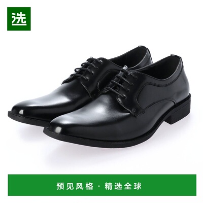 【日本直邮】SFW San-A Plus AAA + No.2731 / 系带外羽平头（黑