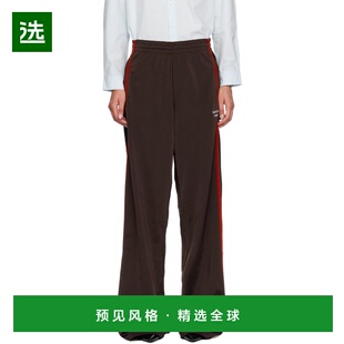 1h可退 香港直邮Martine Rose 女士 棕色 Wide Leg 运动裤 167JT1