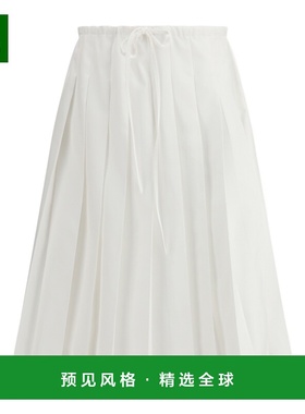 香港直邮PRADA 女士半身裙 P145VX187PSOOOF0009 SS2026 白色