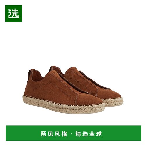 香港直邮Zegna Triple Stitch 杰尼亚草编休闲鞋LHCSRS5970Z男鞋