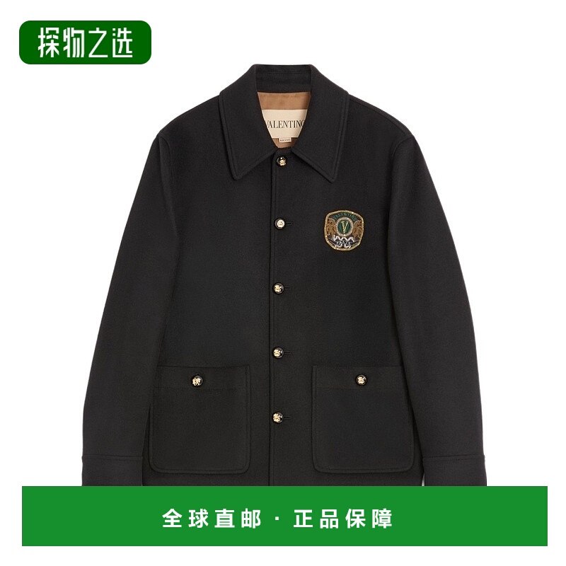 香港直邮Valentino 刺绣贴片夹克 VCJH33B7Q