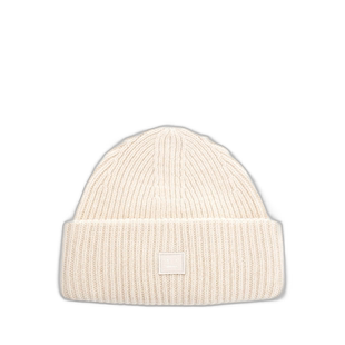 欧洲直邮ACNESTUDIO男女同款宝石蓝色罗纹羊毛针织无檐便帽