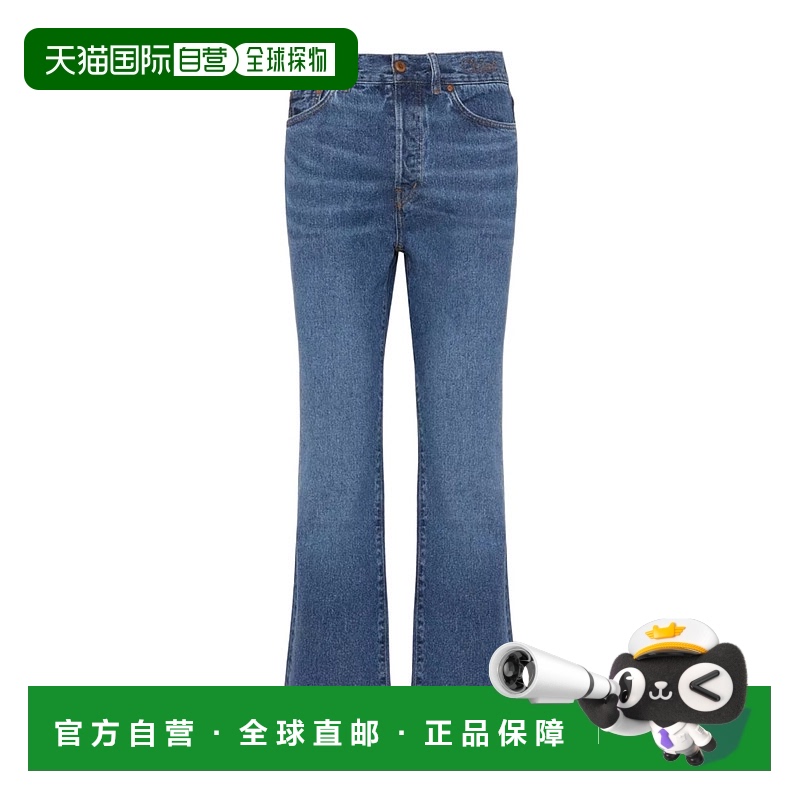 【99新未使用】香港直邮Chloe 徽标牛仔裤 C22ADP55156