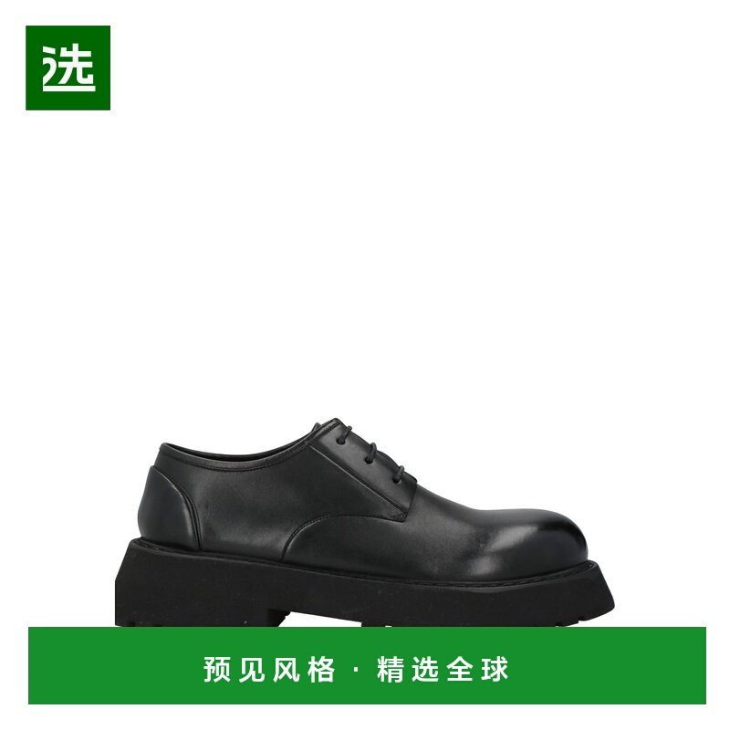 1h可退 香港直邮marsell 男士 绑带鞋 black黑色 舒适时尚,流行男鞋,休闲皮鞋,淘宝优惠券,粉丝福利购,淘宝优惠卷