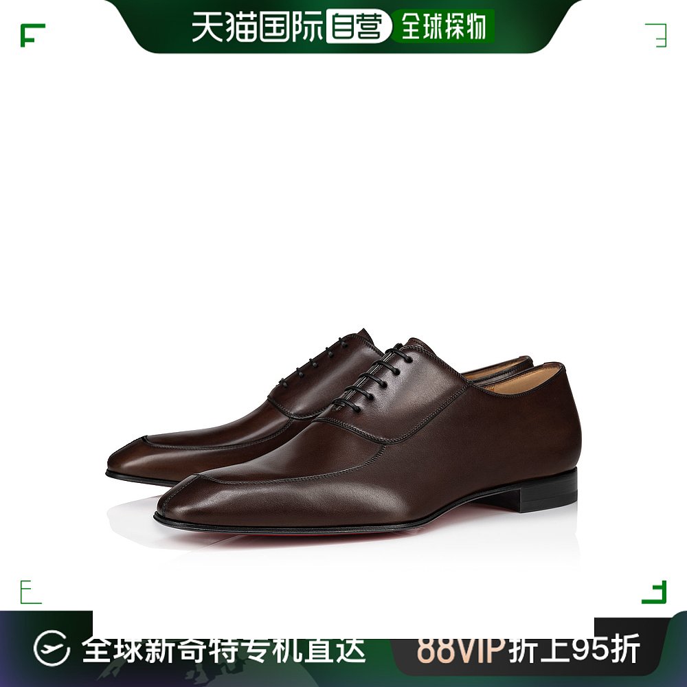 欧洲直邮Christian Louboutin  Lafitte 牛津鞋 - 生锈小牛皮 - C 流行男鞋 单鞋 原图主图